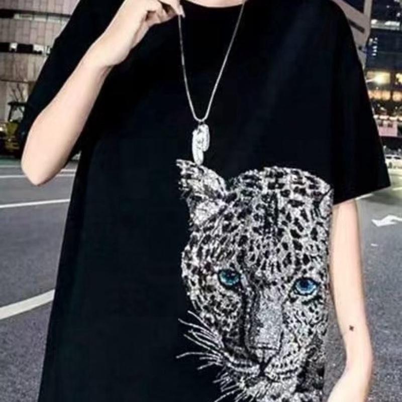 Kaos Oversize Blink Blink Cotton Top - mini dress katun - Wanita 4
