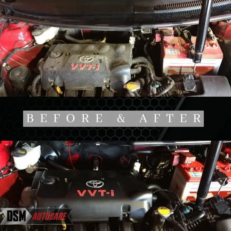 Cairan Pembersih Mesin 250 ML Beli 1 Gratis 1 / Engine Degreaser / Penghilang Kerak Noda Oli Blok Mesin Motor & Mobil Car Semprot 3