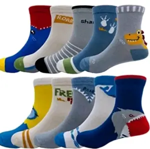 Paket 12 Pasang Kaos Kaki Anak Laki Laki Perempuan Motif/ Kaos kaki anak karakter coeok cewek