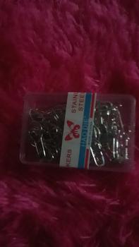 Product Review of Peniti Bohlam Hijab Lucu / Jarum Jilbab Bohlam Anti Karat Hitam Silver from y**g 0
