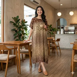 Daster Calisha LD 120 Bahan Rayon Super Busui Friendly Adem Nyaman - Jameela Butik