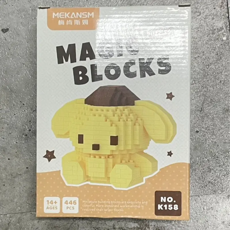 Nano Block Mainan Balok Karakter MAGIC BLOCK SANRIO Mainan Anak Edukatif 3D Puzzle Games Toys kuromi hello kitty melody 4