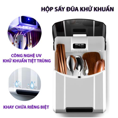 Máy Sấy Khử Khuẩn Đũa Thìa , Hộp Sấy Đũa Thìa Khử Khuẩn Khử Trùng An Toàn