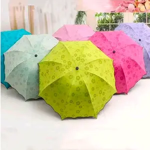 Payung Magic 3D Ajaib Muncul Motif Ketika Basah Hujan /Payung Lipat UMBRELLA /Payung Waterproof