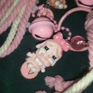 Gantungan Huruf Alphabet Bag Charm Keychain Abjad Akrilik Bag Charm Keychain Macrame gantungan tas lucu