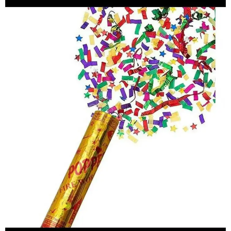 Confetti poper 30/50/60 cm alat tabur pesta (Luar pulau jawa wajib cargo) 1