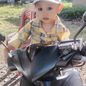 Topi Baseball Anak Laki-laki Keren Curduroy Motif Boston Usia 5 Bulan- 5 Tahun