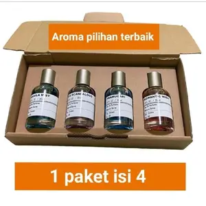 Paket 4 Parfum Pria Wanita Tahan lama 24 jam | | Parfum Tahan 24 jam | Parfum Cowok Tahan Lama | Parfum Cewek Tahan Lama | Cuci Gudang Serba Murah Bayar Di Tempat | Minyak Wangi Tahan 24 Jam / Parfum Viral Botol Box Elegan Mewah Pecah Perfume Wajah Alis T