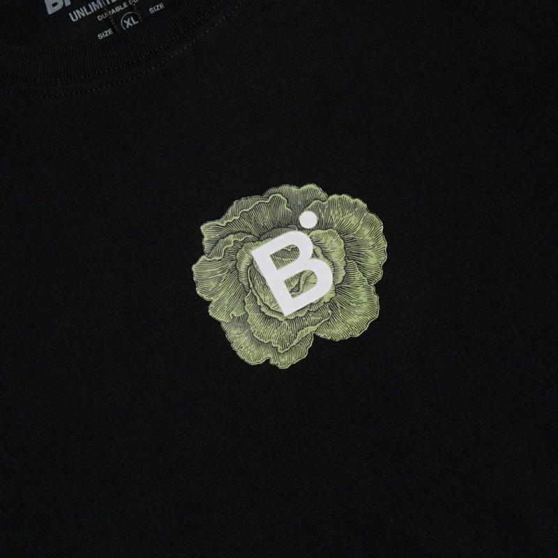 Breakside T-shirt Typegraph - Black Kaos Pria 3