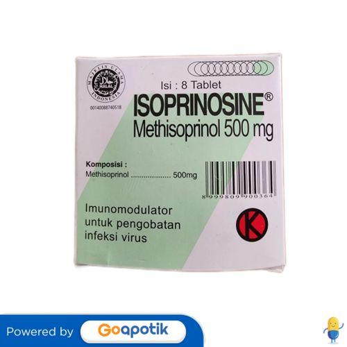 ISOPRINOSIN 500 MG BOX 8 TABLET