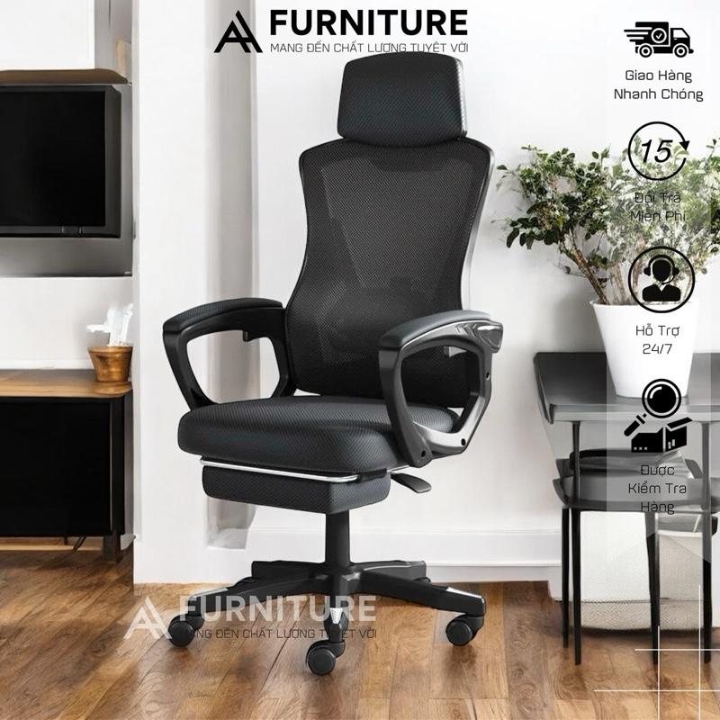 Ghế Xoay Văn Phòng Công Thái Học Gaming Ergonomic Ghế Gaming Tựa Đầu Êm Ái | 818 | Nội Thất Anh Hoàng