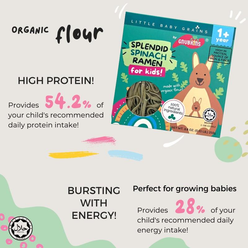 Gnubkins Kids Ramen for 12M+, 3 Types (Beetroot, Pumpkin, Spinach) 7