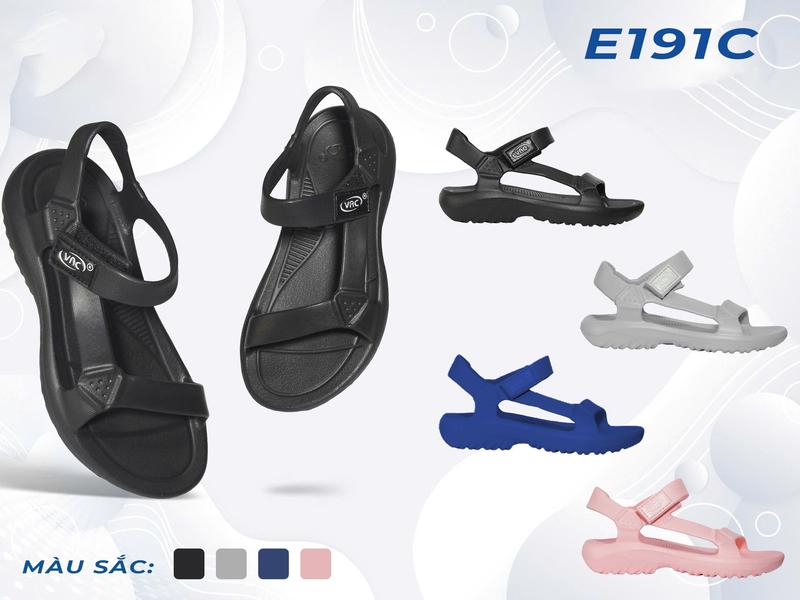 Giày Sandal Nam Nữ Chất Liệu Nhựa EVA Mềm, Nhẹ, Êm Chân, Thoải Mái, Chống Trơn Trượt (FORM LỚN ĐẶT LÙI 1 SIZE) Giày đi học - Giày đi làm - Giày đi chơi