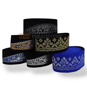 TERMURAH!!! PECI SONGKOK KOPIAH HITAM MOTIF BATIK BAHAN BELUDRU TINGGI 9 NYAMAN BERKUALITAS MURAH HARGA GROSIR - PECI PRIA MODEL TERBARU KOPEAH ANAK DAN DEWASA BISA BAYAR DI TEMPAT COD