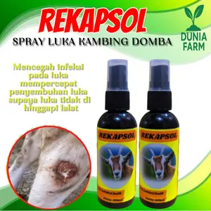 Solusi Obat luka dan anti lalat untuk hewan sulfadex spray isi 50ml DUNIAFARM