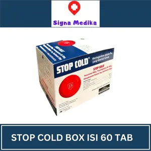 Stop Cold Box Isi 60 Tablet - Obat Batuk Pilek