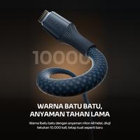 Gambar ROBOT Kabel Data Fast Charging Type RN Panjang 100cm 2.4A - ROBOT Data Cable RNL100 Blue Original (Bisa COD) Garansi Resmi 1 Tahun - Produk Original dari ROBOT Lifestyle Indonesia Kab. Tangerang 5 Tokopedia