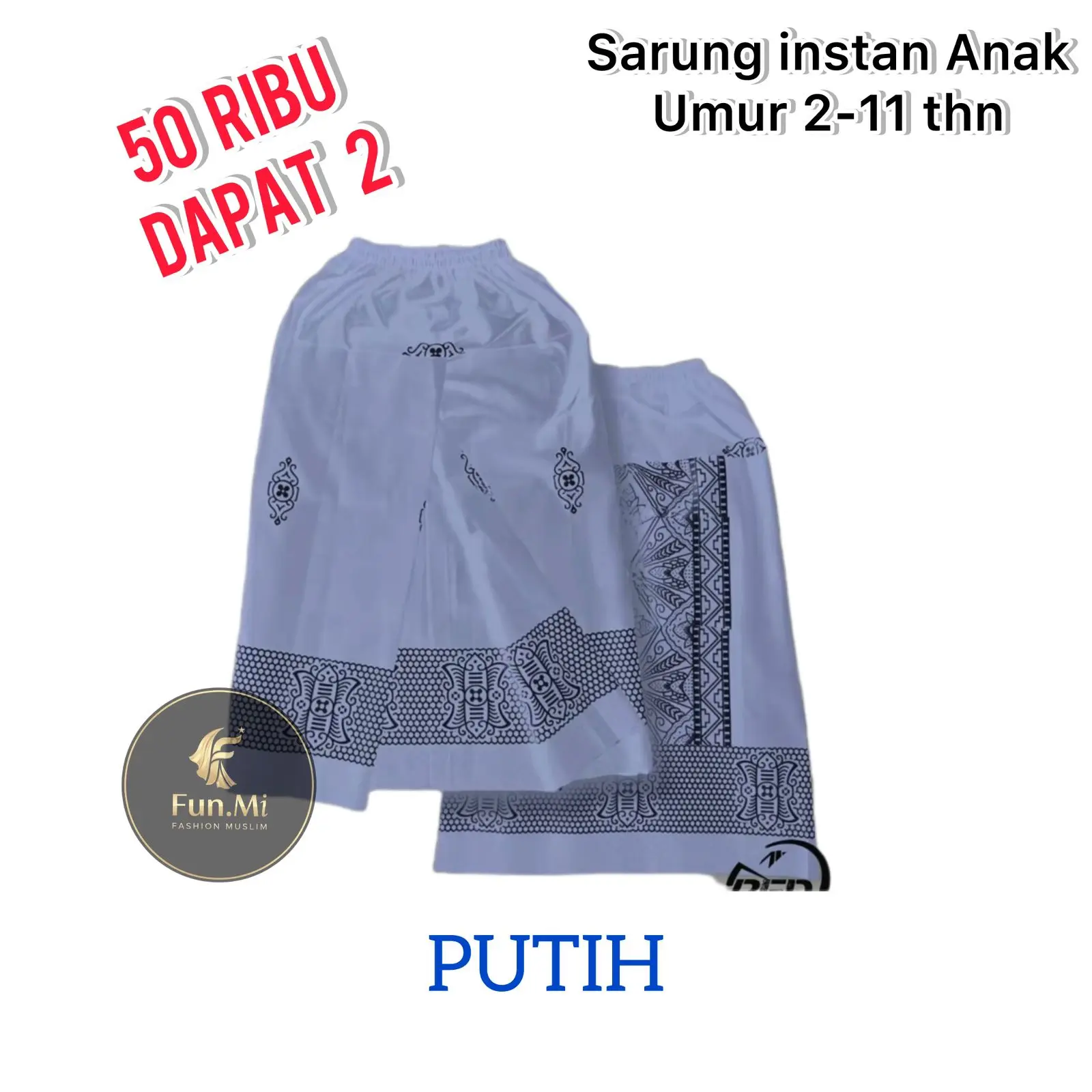 Paket Promo 50Rb Dapat 2 Sarung Instan Anak Laki laki Sarung Instan Anak Motif Muslim Paket Promo 50Rb Dapat 2 Sarung Instan Anak Laki laki Sarung Instan Anak Motif Muslim