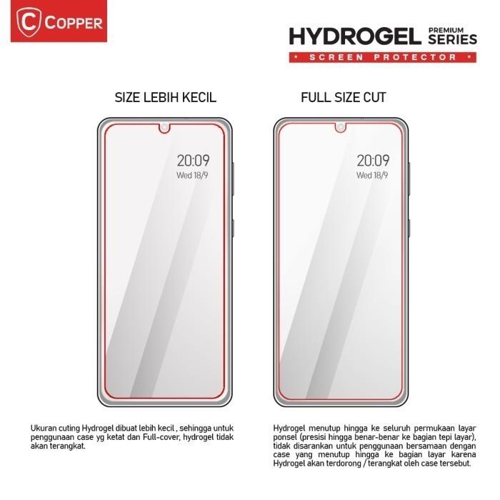 Copper Hydrogel Anti Gores Premium Privacy Matte For Vivo V40 Lite 3