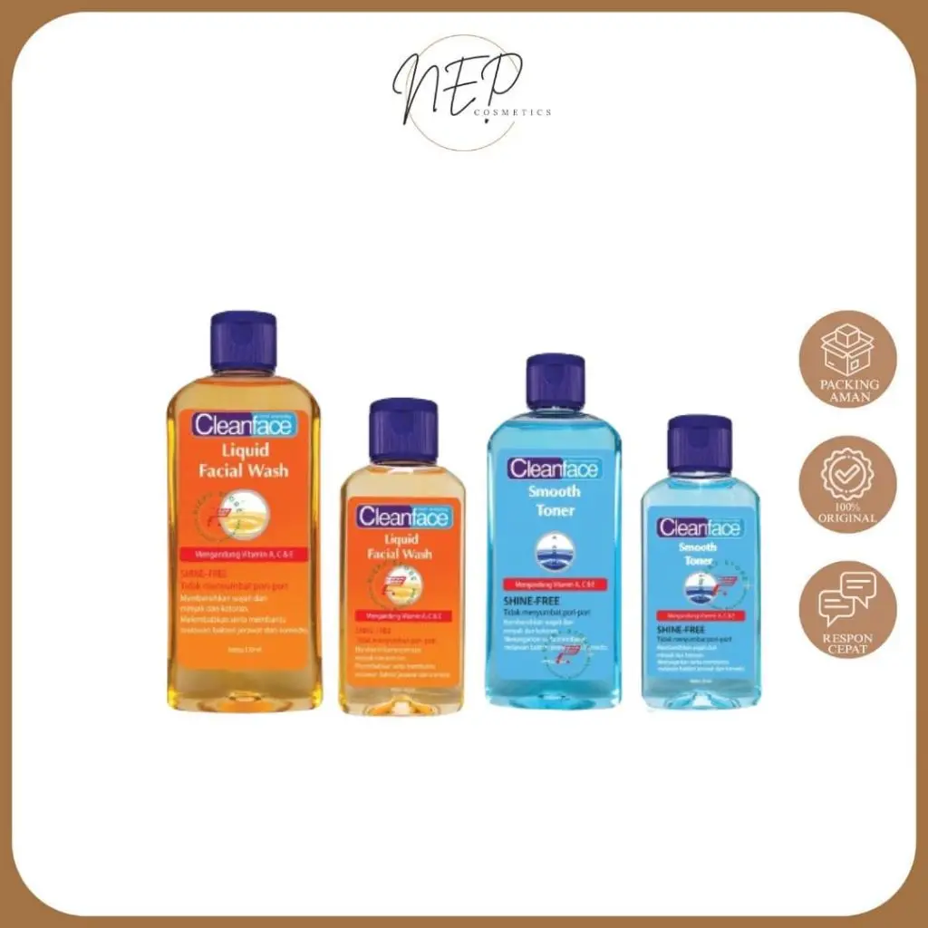 PURBASARI Cleanface Facial Wash & Smooth Toner