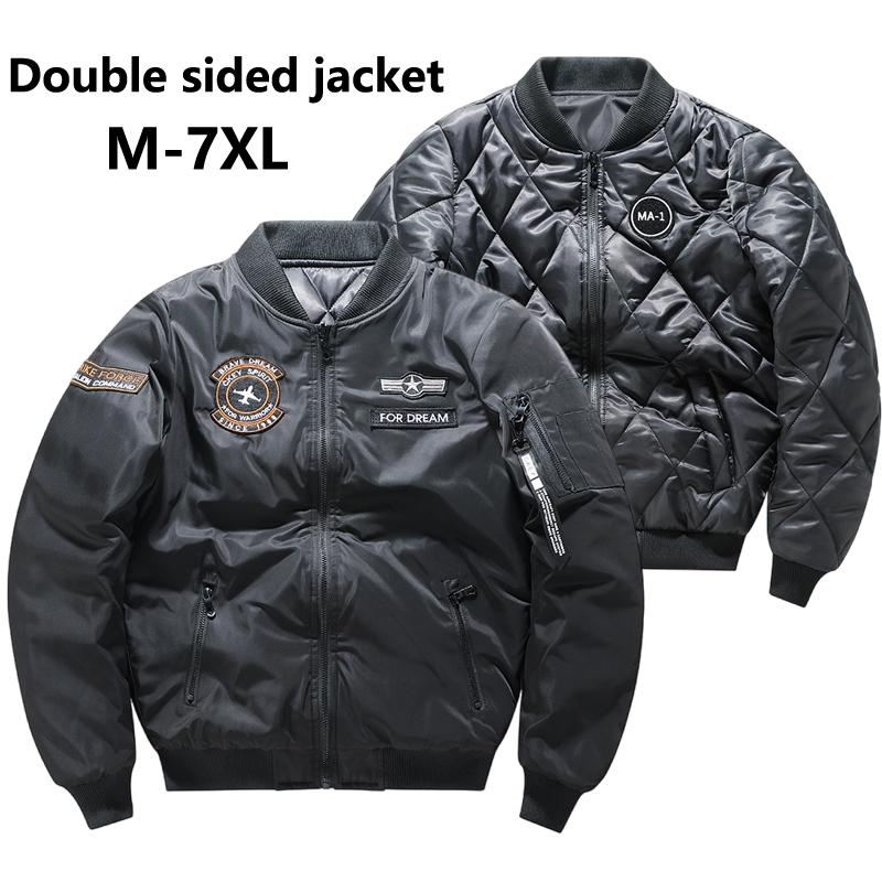 Áo Khoác Quân Đội Nam Hàng Có Sẵn Có Cỡ M-7XL Kiểu Áo Khoác Bomber Áo Khoác Có Thể Đảo Ngược Chống Gió Chống Thấm Nước Thích Hợp Cho Các Hoạt Động Ngoài Trời Áo Khoác Phi Công Một Không Quân Áo Khoác Thường Ngày