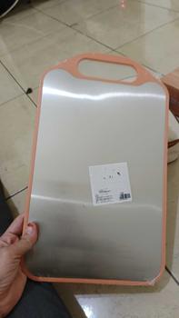 Product Review of Talenan 2 sisi two sides cutting board stainless steel + PP A-07763 from M**L 0