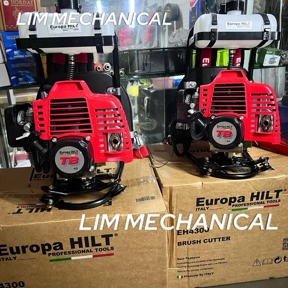 Europa Hilt （EH4300） Brush Cutter C/W TB43 Engine CERAMIC BLOCK (Engine Full Set)