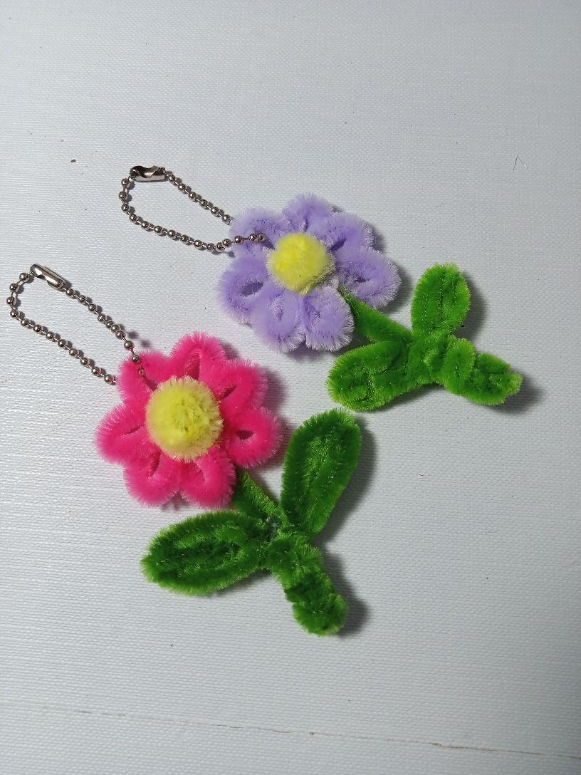 setyacraft ganci,gancikawatbulu, ganci bunga kawat bulu, gantungan