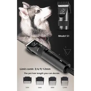 BaoRun Pencukur Bulu Binatang Electric Alat Cukur Bulu Binatang Electric Pet Dog Hair Clipper