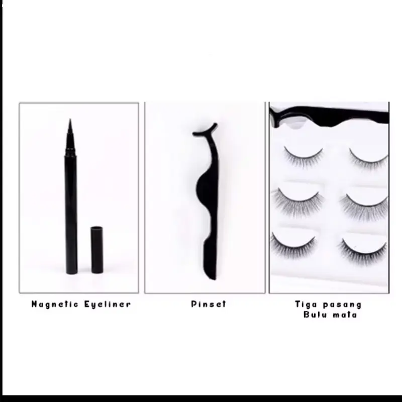 Bulumata magnetic/bulumata magnet/bulumata palsu/Bulumata tempel/bulumata korea/bulumata douyin/ isi 3 2