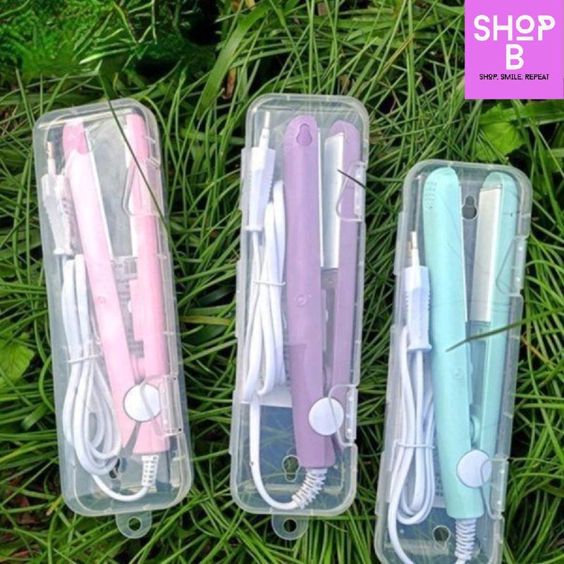 CATOKAN MINI 2 IN 1 PELURUS RAMBUT DAN CURLY RAMBUT MULTIFUNGSI 2