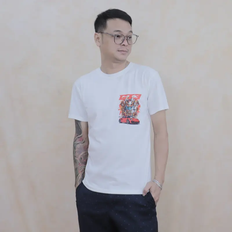 PATGANG KAOS PRIA GT3 / BAJU SABLON GT3 / KAOS PRIA VIRAL / BAJU DISTRO / BAJU COWO Combed Gold Tshirt Katun Nyaman Panjang Cantik Printing Keren Anime Cowok 2