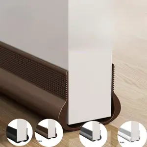 Ganjel Bawah Pintu Rumah Seal Bawah Pintu Anti Air Anti Angin Anti Kelembaban 94cm Untuk Pintu Furnitur Perlindungan Komprehensif sekat