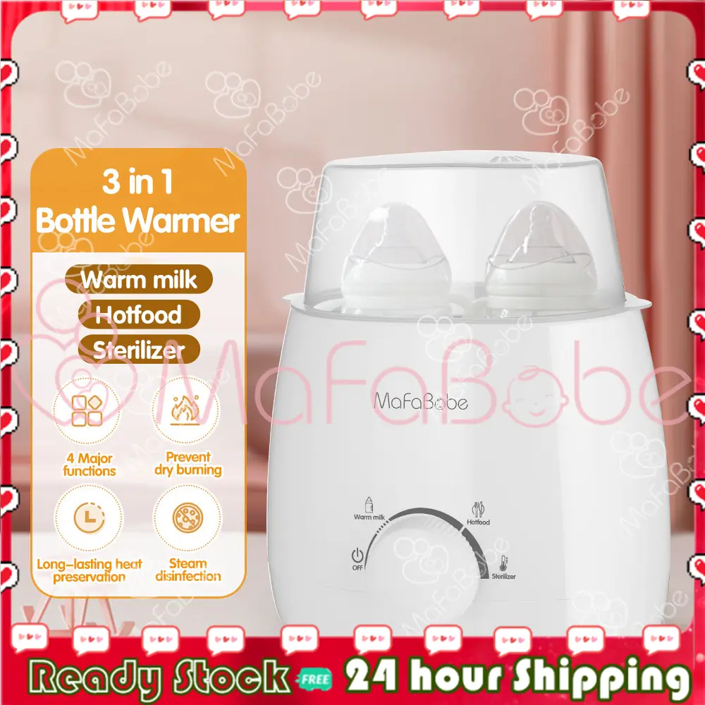 MaFaBaBe 3 in 1 Breast Milk Warmer Milk Warmer Sterilizer Baby Food Warmer Pemanas Susu Panas Susu Baby