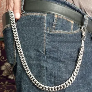 RANTAI CELANA PENGAMAN DOMPET ANTI KARAT TIDAK MUDAH LUNTUR MODEL SISIK NAGA