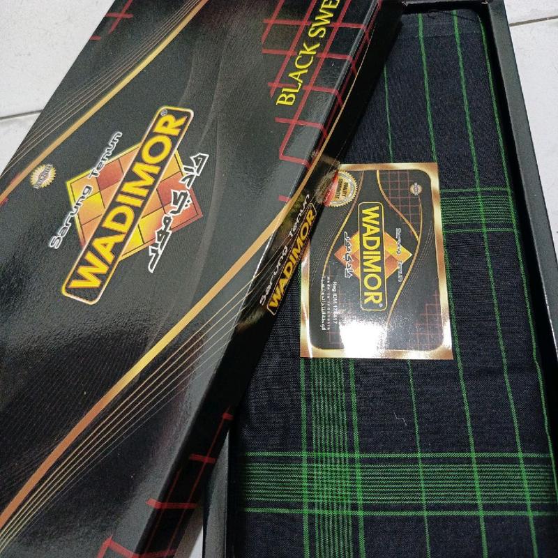 SARUNG/PLEKAT WADIMOR BLACK SWEET Shop Tokopedia