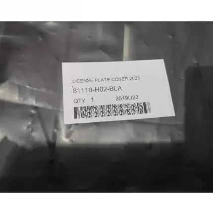 COVER PLAT NOMOR MOTOR HONDA ORIGINIAL AHM DENGAN REFLEKTOR LED SKOTLET