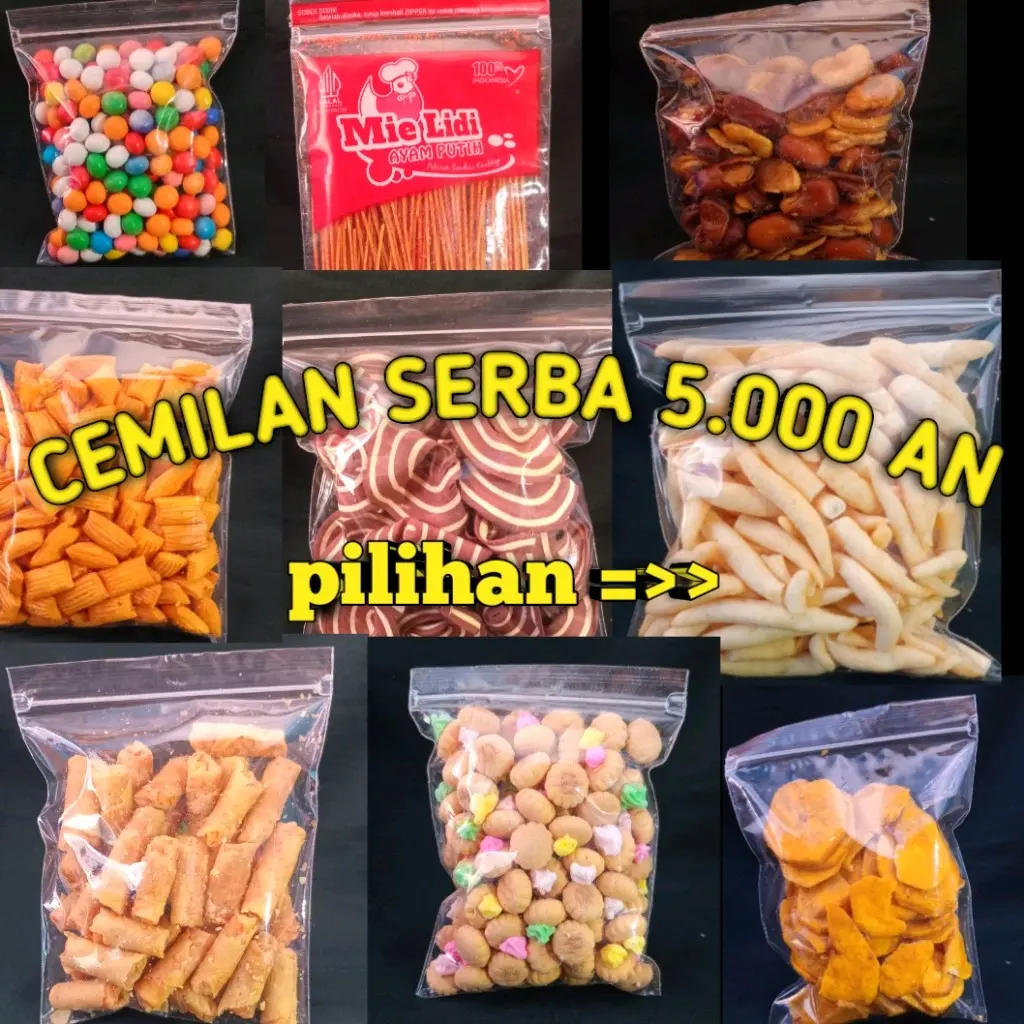 Cemilan Serba 5000 an - Makanan Ringan Gift
