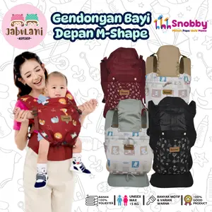 Snobby Gendongan Bayi Ransel Depan SSC M-Shape All Series