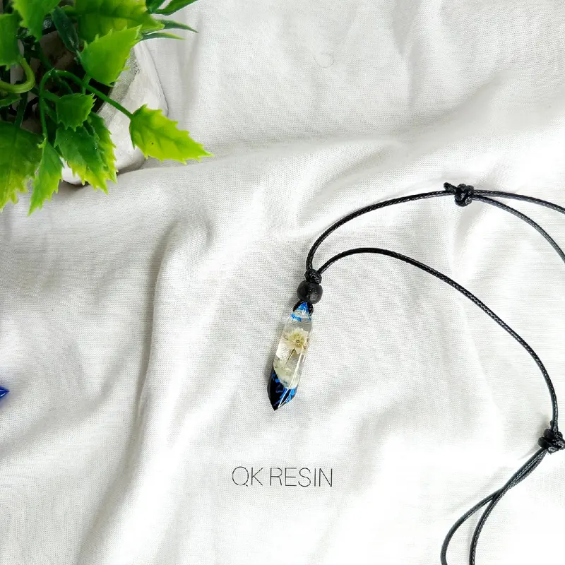 glow in the dark Kalung Resin / isi Bunga edelws QK Resin 2