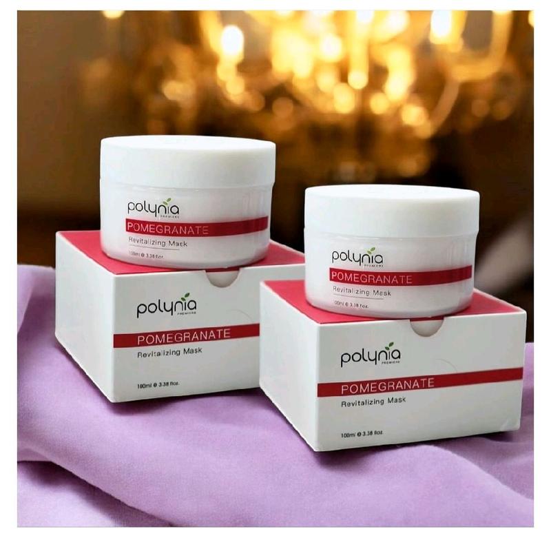 [Share In Jar] Polynia Pomegranate {10g x2} Masker Wajah POLYNIA ...