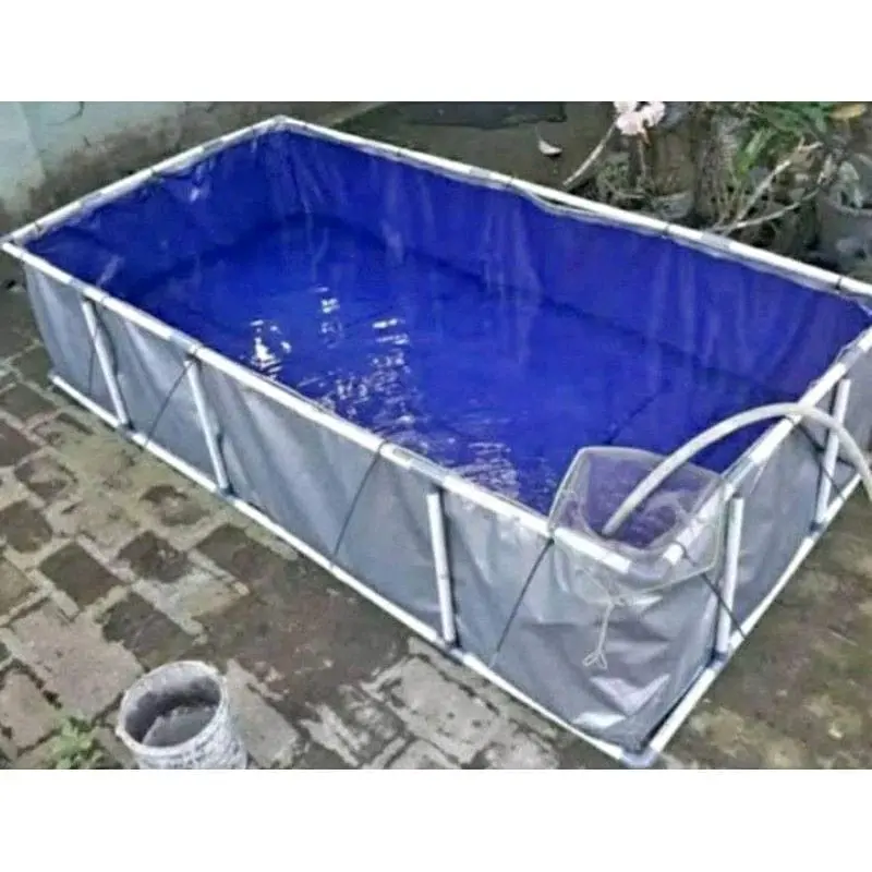 Terpal Kolam Ikan Kotak Type/Ketebalan A5, A8, A12 100% Original Korea Tahan Lama 8