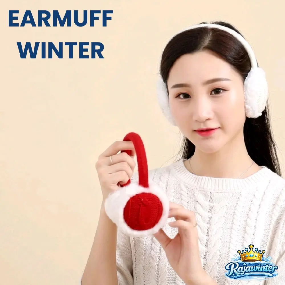 IMPORT Earwarm EARMUFF RAJUT Penghangat Telinga Winter Musim Dingin