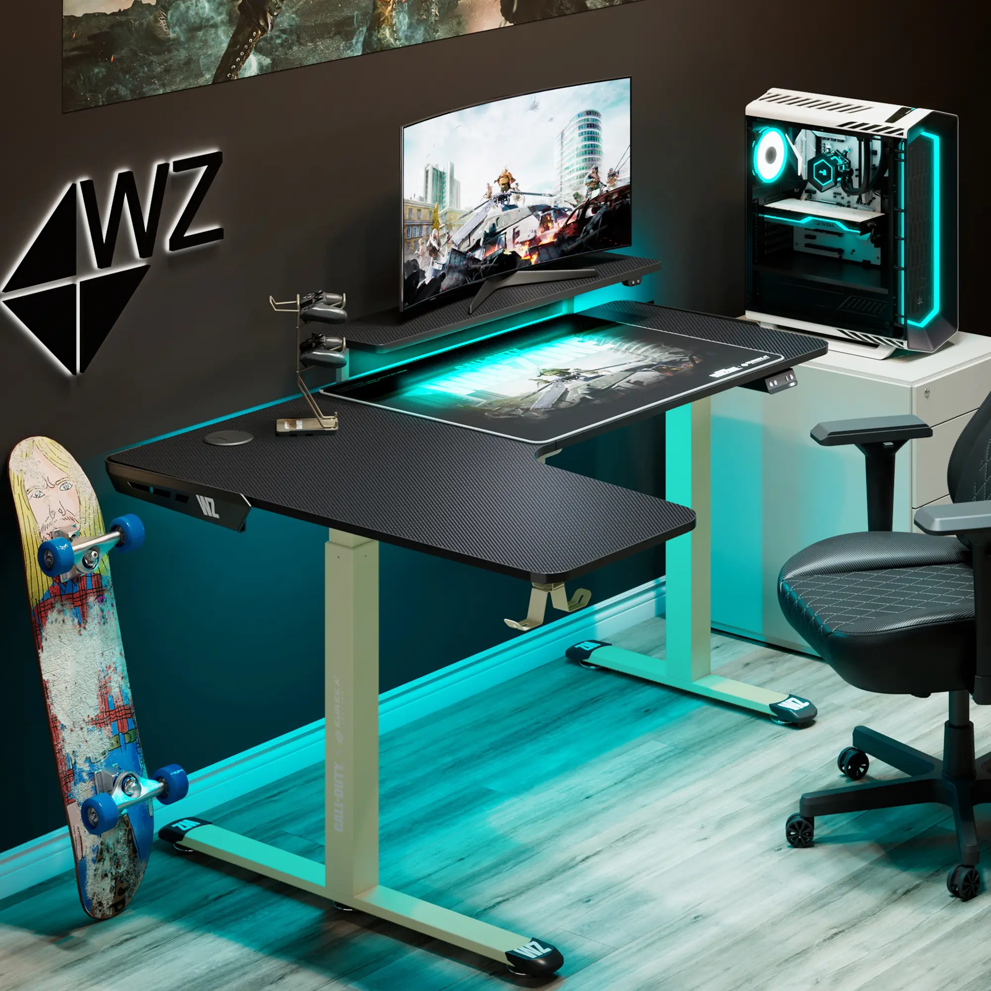Avatar Gaming Table-Perfect for Gaming and Working (MOVING OUT SALES)