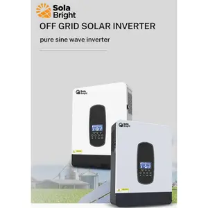 Inverter Solar Controller Hybrid DC 24V AC 230V 3000W Putih SP-3200 Sola Bright