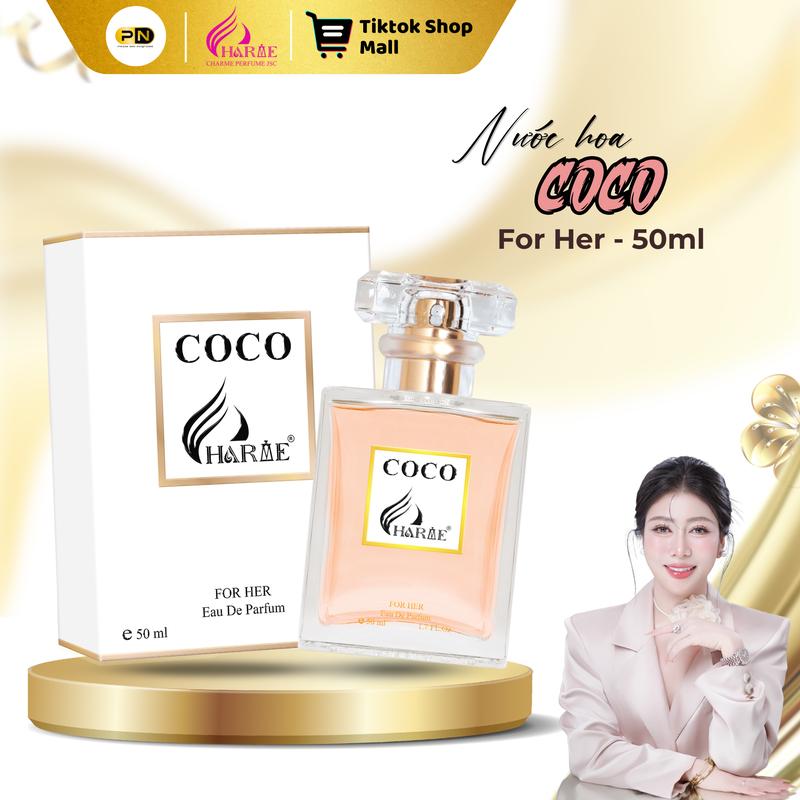  Nước hoa COCO 50ML  hồng  dành cho Nữ - H R V E 