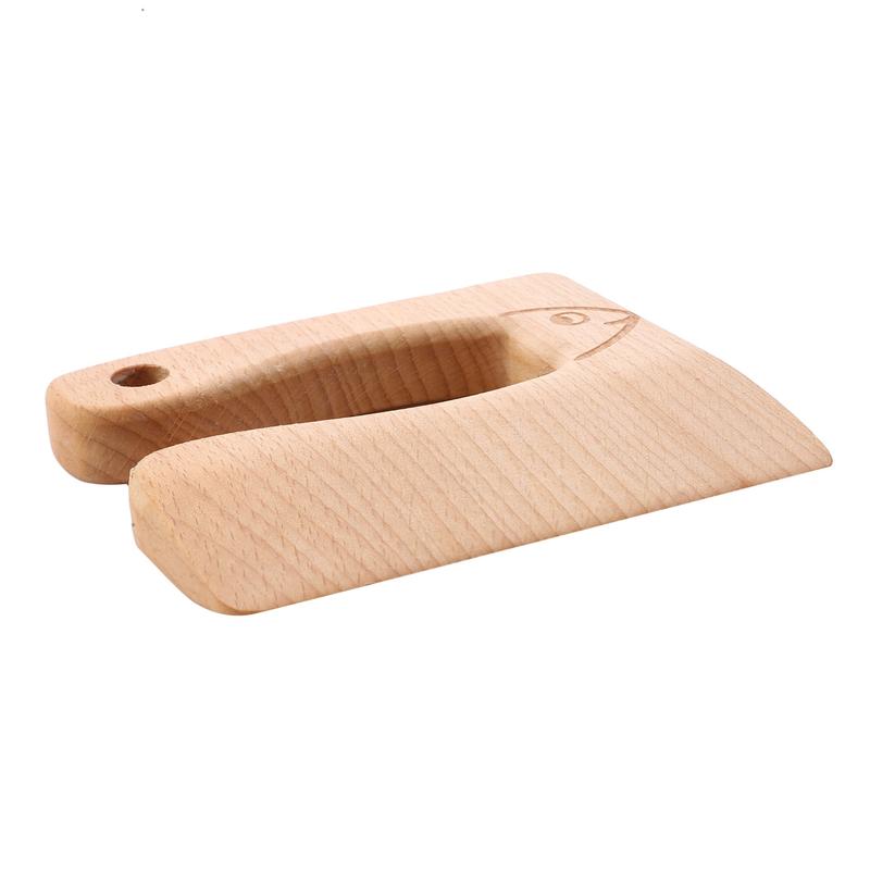 Product Introduction of 1PC Wooden Knife Cooking Safety Cut Fruits Vegetables Kitchen (WeiKitchen) 31