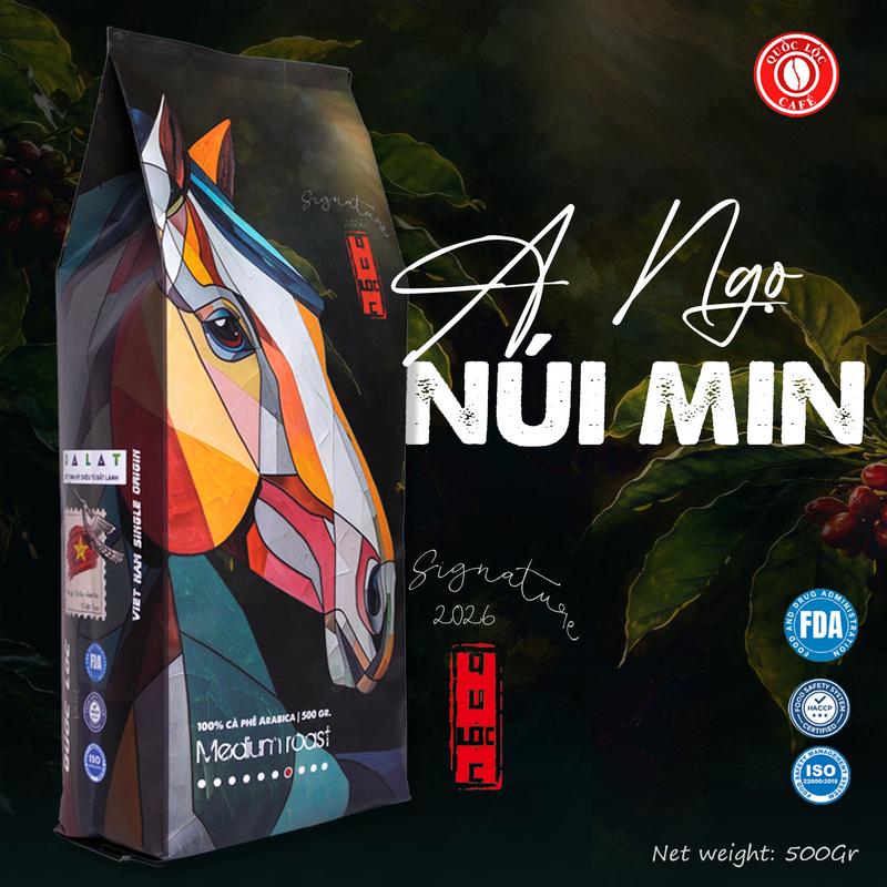 Cà phê A Ngọ Núi Min - Cà phê đặc sản - Quốc Lộc Coffee