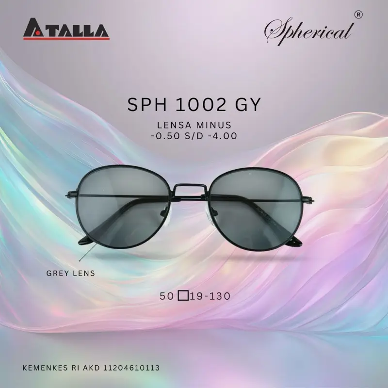 KACAMATA MINUS/RABUN JAUH LENSA HITAM PERMANEN -0.50 S/D -4.00 PRIA/WANITA Frame