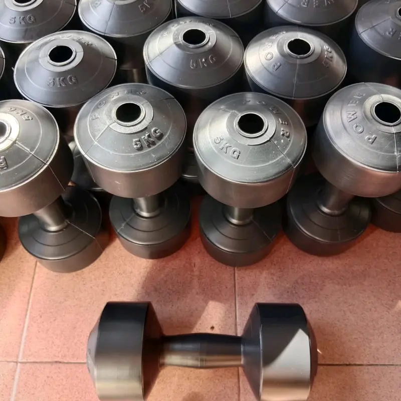 Barbel dummbel kosongan 5kg 2 biji / barbel tanpa isi 5kg 2 biji 3